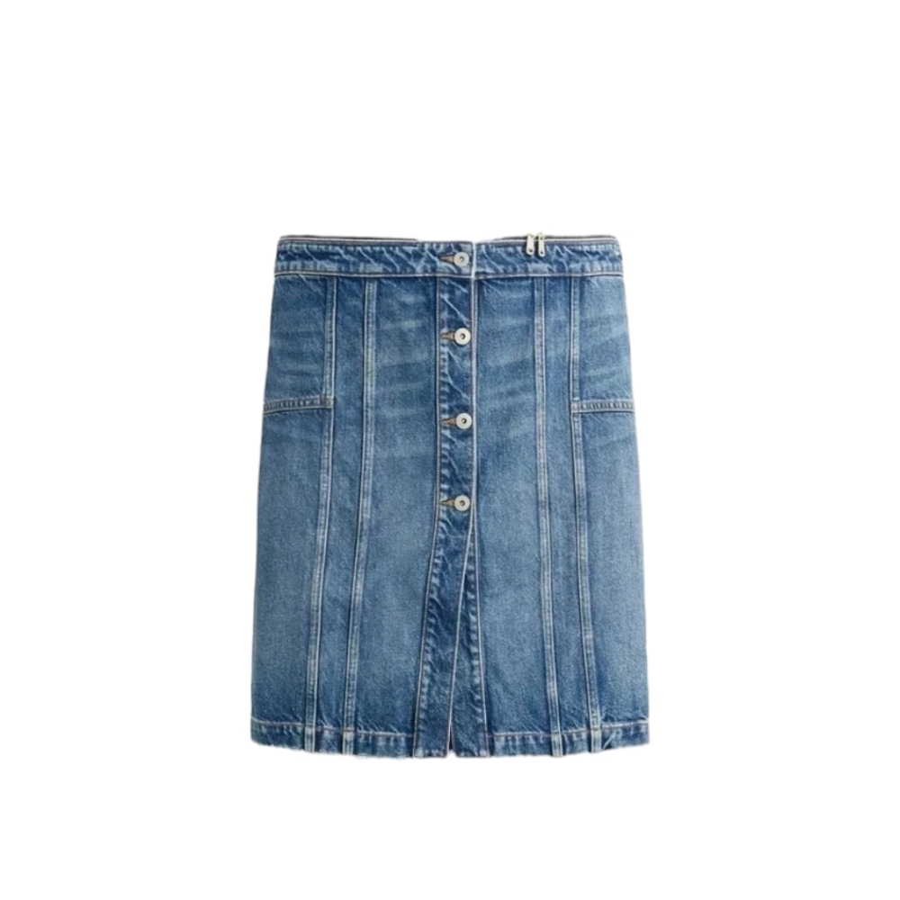 Zara X Maison Detachable Denim Dress Size XS-S - Picture 7 of 15